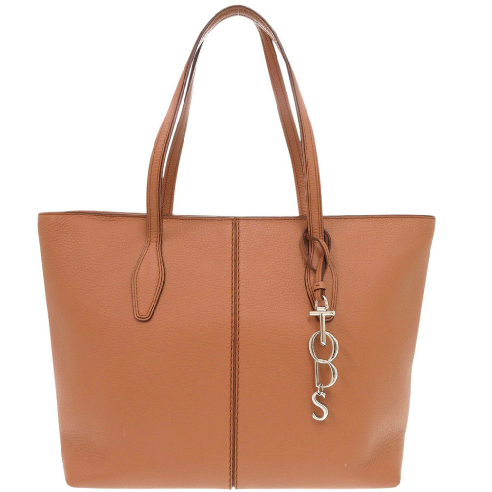 Tod's Joy Leather Brown Tote Bag 1102